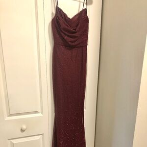 Windsor “Addison” Full length sparkly dress